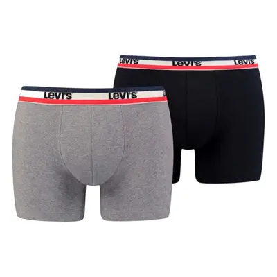 Levis Boxer 2 Pairs Briefs Černá