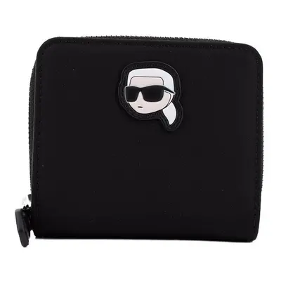 Karl Lagerfeld IKON NYLON MD BFD WLLT Černá