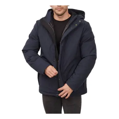 Geox M TEVERE HOOD JKT Modrá