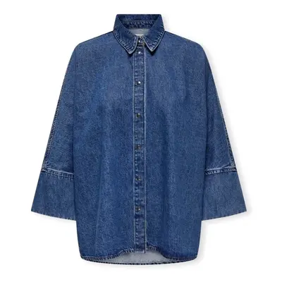 Only Noos Grace Shirt - Medium Blue Denim Modrá