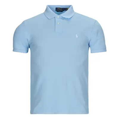 Polo Ralph Lauren POLO AJUSTE SLIM FIT EN COTON BASIC MESH Modrá