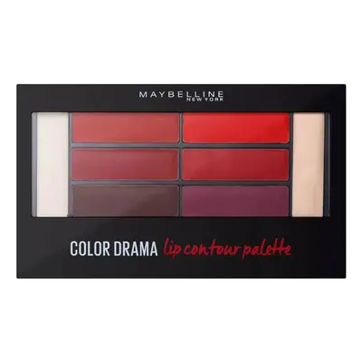 Maybelline New York Color Drama Lip Palette - 01 Crimson Vixen ruznobarevne