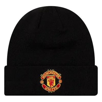 New-Era Core Cuff Beanie Manchester United FC Hat Černá