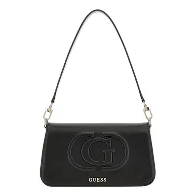 Guess ECO MIETTA FLAP SHOULDER BAG Černá