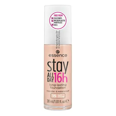 Essence Stay All Day 16H Longlasting Foundation - 15 Soft Creme Béžová