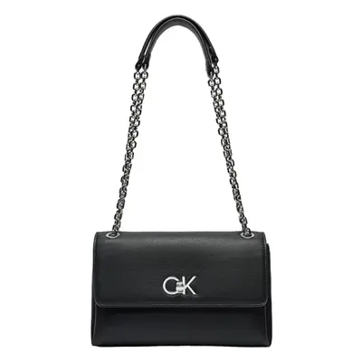 Calvin Klein Jeans RE-LOCK CONV SHOULDER BAG_PBL K60K612554 Černá