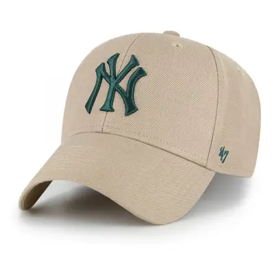 '47 Brand Cap mlb new york yankees mvp snapback Béžová