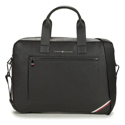 Tommy Hilfiger TH CENTRAL SLIM COMPUTER BAG Černá