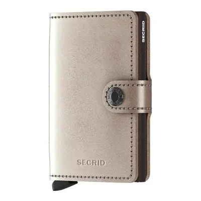 Secrid Miniwallet Metallic - Champagne Zlatá