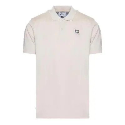 Aquascutum ACTIVE CHECK PATCH POLO AA_B004_PO001 Béžová