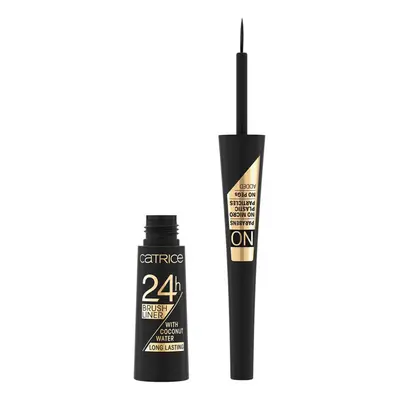 Catrice Eyeliner Brush Liner 24 H - 10 Utra Black Černá