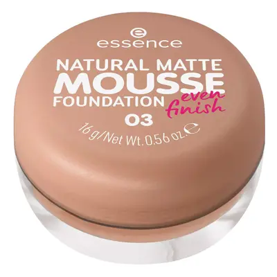 Essence Natural Matte Mousse Foundation - 03 Hnědá