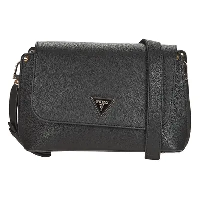 Guess MERIDIAN FLAP CROSSBODY Černá