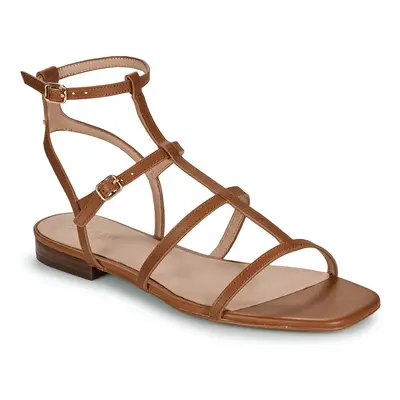 Lauren Ralph Lauren EVERLEY GLDR SANDALS Hnědá