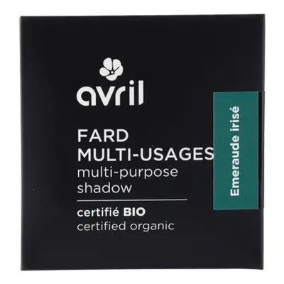 Avril Certified Organic Eyeshadow - Emeraude Irisé Zelená