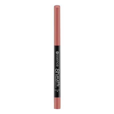 Essence 8H Matte Comfort Lip Pencil - 04 Rosy Nude Hnědá