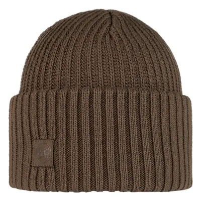 Buff Knitted Fleece Hat Beanie Hnědá