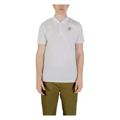 Aquascutum ACTIVE CIRCLE PATCH POLO AA_B004_PO002 Bílá