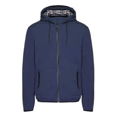 Aquascutum ACTIVE HOODED JACKET AA_B004_JK006 Modrá