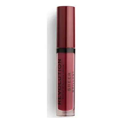 Makeup Revolution Sheer Brilliant Lip Gloss - 147 Vampire Hnědá