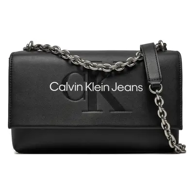 Calvin Klein Jeans SCULPTED EW FLAP W/CHAIN25 MONO K60K612221 Černá