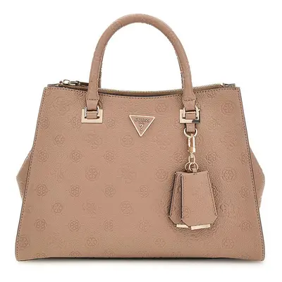 Guess Cresidia Society Satchel Hnědá