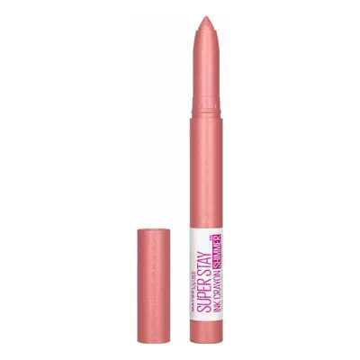 Maybelline New York Superstay Ink Shimmer Lip Crayon - 190 Blow The Candle Růžová