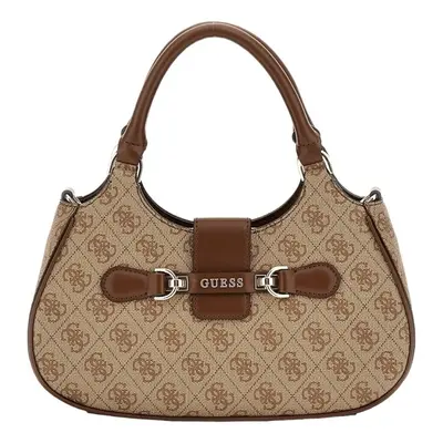 Guess NOLANA SML GIRLFRIEND SATCHEL Hnědá