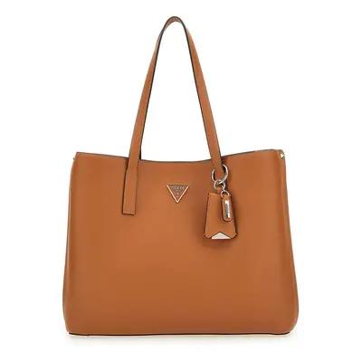 Guess Meridian Girlfriend Tote Hnědá