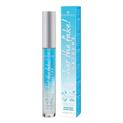 Essence Extreme Plumping Lip Gloss What The Fake! - 02 Ice Ice Zelená