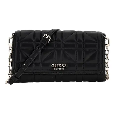 Guess ASSIA CROSSBODY FLAP ORGANIZER Černá