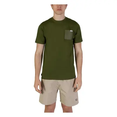 Aquascutum ACTIVE BOHO POCKET T-SHIRT AA_B004_TS007 Zelená