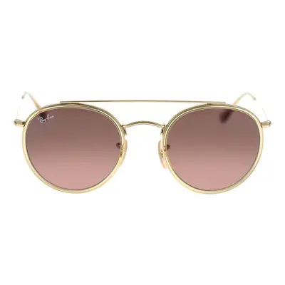 Ray-ban Occhiali da Sole Round Double Bridge RB3647N 912443 Zlatá