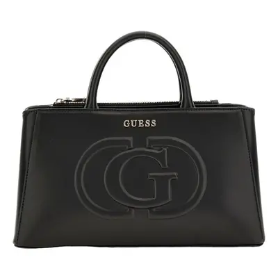 Guess ECO MIETTA SML SOCIETY SATCHEL Černá