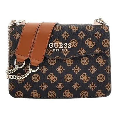 Guess EVELUNE CONVERTIBLE XBODY FLAP Hnědá