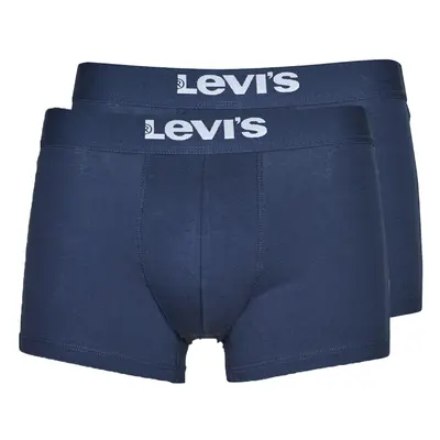 Levis MEN SOLID TRUNK PACK X2 Tmavě modrá