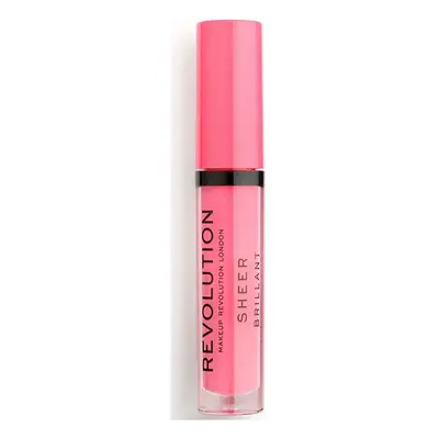 Makeup Revolution Sheer Brilliant Lip Gloss - 139 Cutie Růžová