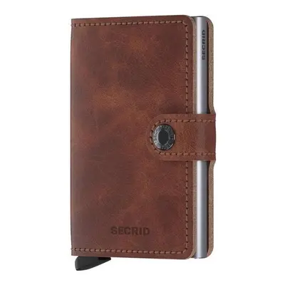 Secrid Miniwallet Vintage - Brown Hnědá