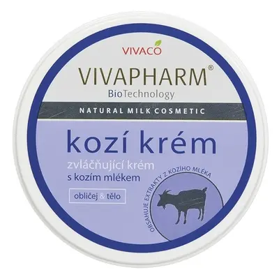 VIVAPHARM Krém na obličej a tělo s kozím mlékem 250ml