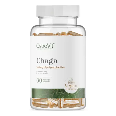 OstroVit Chaga VEGE 60 kapslí