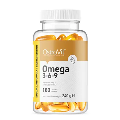 OstroVit Omega 3-6-9 180 kapslí