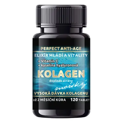 Bio-Detox Kolagen MOŘSKÝ Anti-Age + vit. C a kys. hyaluronová - 120 tablet