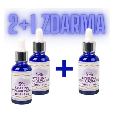 Bio-Detox Kyselina Hyaluronová 5% Akce 2 + 1 zdarma