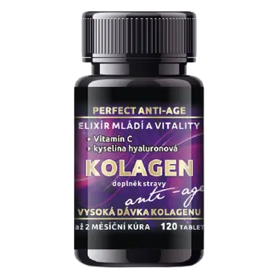 Bio-Detox Kolagen Perfect ANTI-AGE + vit. C a kys. hyaluronová - 120 tablet