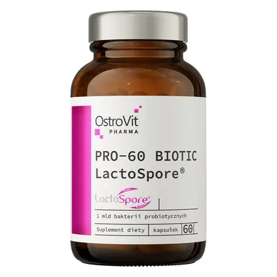 OstroVit Pharma PRO-60 BIOTIC LactoSpore® 60 kapslí