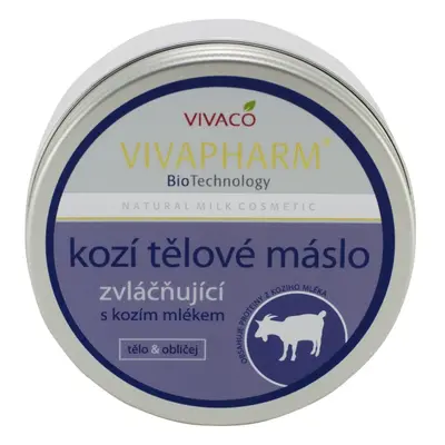 Tělové máslo s kozím mlékem VIVAPHARM 200ml