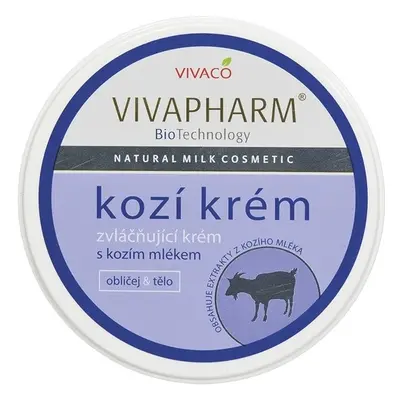 VIVAPHARM Krém na obličej a tělo s kozím mlékem 250ml