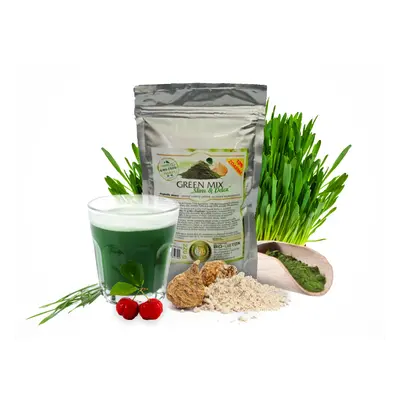 Bio-Detox Green MIX prášek ze směsi Superpotravin 220g