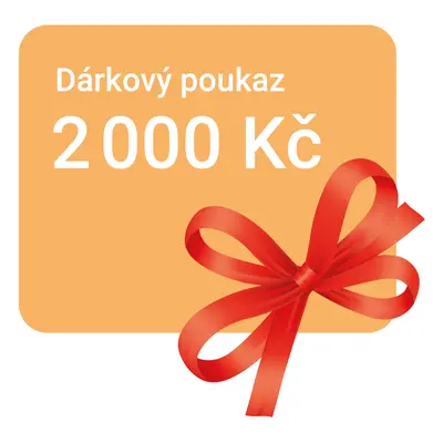 VOUCHER (DÁRKOVÝ POUKAZ) 2000,- KČ