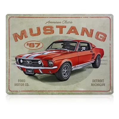 Ford cedule Mustang GT 1967 Red